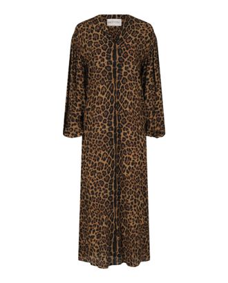 Valentino Escape Leopard Print Kaftan