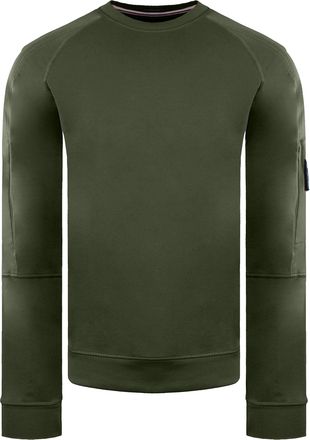 Weekend Offender Cali Mens Dark Green Sweater Cotton - Size X-Small