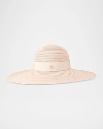 Maison Michel Blanche Straw Hat