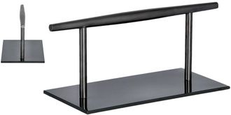 OEM Poggiapiedi Da Parrucchiere, Base Antiscivolo, Nero