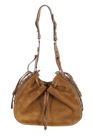 Isabel Marant Brown Bolton Hobo GA Suede Leather Shoulder Bag