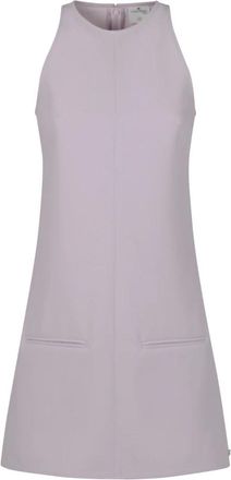 Courrèges Dames, Jurken, Roze, Maat: 2XS Poliester