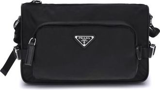 Prada Shoulder Bag In Re-Nylon And Saffiano