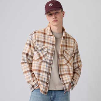Levi's Boxy Western Shirt - Mens - 2XL - White