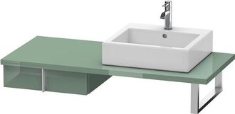 Duravit Duravit Vero Base Para Consola, 6568, 1 Caj&oacute;n, 500 Mm, Color (frente/cuerpo): Jade Laca Alto Brillo - Ve656800303