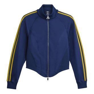 adidas Dames, Sweatshirts & Hoodies, Blauw, Maat: S Leer