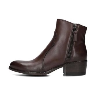 Omoda Dames, Schoenen, Bruin, Maat: 38 EU Zijde