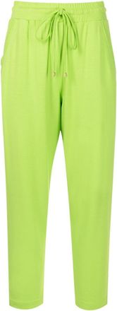 Lenny Niemeyer drawstring cropped trousers - women - Spandex/Elastane/Viscose - PP - Green