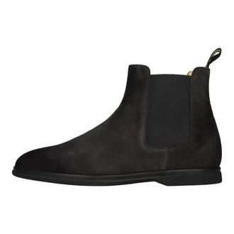 Doucal's Schoenen, Heren, Grijs, 43 EU, Su&egrave;de, Su&egrave;de Enkelboots