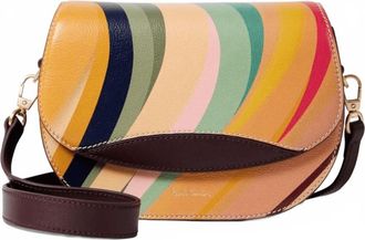 Paul Smith Womens Dusky Saddle Bag In Swirl