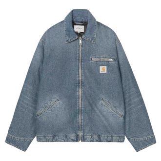 Carhartt Work in Progress Carhartt Wip, Denim Jackets, male, Blue, Size: XL OG Detroit Jacket
