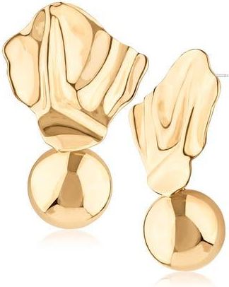 Jardin Molten Drop Statement Earrings in Gold at Nordstrom Rack