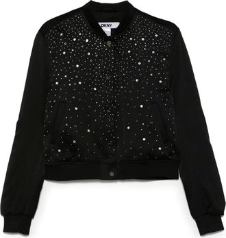 DKNY studded bomber jacket - Black