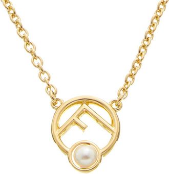 Fendi Fendi F Is Fendi Necklace