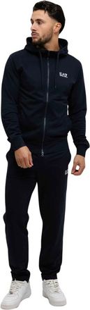 Emporio Armani 8Npv 62 Trainingspak - Heren - Trainingspakken - Blauw - L - Katoen - Fitness