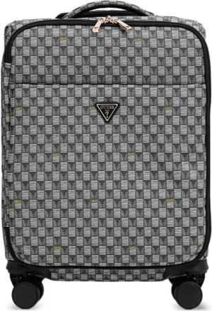 Guess Co Valigia con motivo geometrico - Grigio