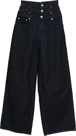 Viktor & Rolf Jeans con design a strati - Blu