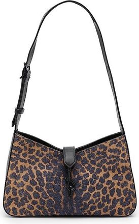 Rebecca Minkoff Megan SM Shoulder Womens Handbags Leopard, Leather