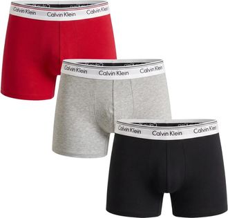 Calvin Klein 3-Pack Boxers - Heren - Onderbroek - Veelkleurig - L - Katoen - Ondergoed
