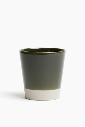 H&M Becher aus Steingut - Green