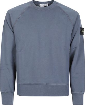 Stone Island Classic Cotton Crewneck Sweatshirt