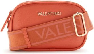 Mario Valentino Oranje Crossbodytas - Dames - Schoudertassen - Oranje - ONE Size - Leer - Tassen