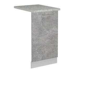 Vicco Tapa Del Lavavajillas R-line, Hormig&oacute;n, 45 Cm, Et M&aacute;rmol