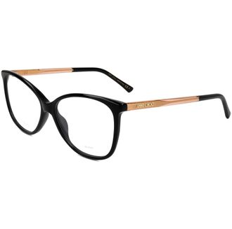 Jimmy Choo London Womens 53 mm Black Opticals