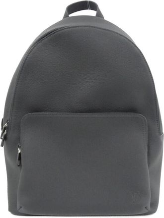 Louis Vuitton Black Leather Backpack (Pre-Owned)