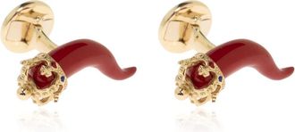 Dolce & Gabbana Good Luck Manchetknopen - Heren - Manchetknopen - Rood - ONE Size - Accessoires
