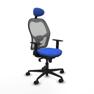 Piqueras y Crespo Silla De Oficina Con Cabecero Jorquera Piqueras Y Crespo 1d036n1 Azul