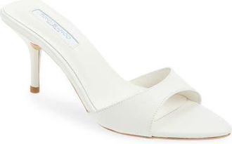 Tony Bianco Hallie Slide Sandal in Milk Capretto at Nordstrom, Size 7