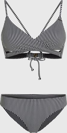 O'Neill Triangel-Bikini ONEILL ESSENTIALS BAAY MAOI BIKINI SET, Damen, Gr. 34, N-Gr, schwarz micro, Obermaterial: 82% Polyamid, 18% Elasthan, Bikini-Sets Tria