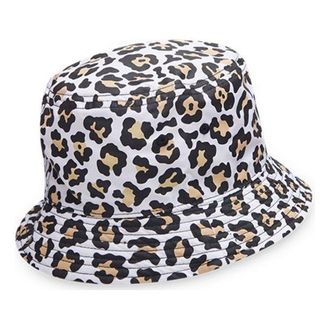 Converse Leopard Printed Reversible Bucket Hat White 10018334-A01
