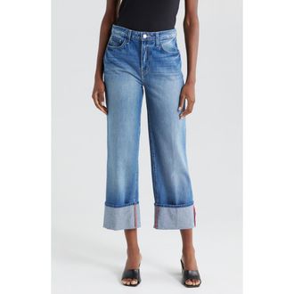 L'agence Leighton Cuff Stovepipe Jeans in Brentwood at Nordstrom Rack, Size 30