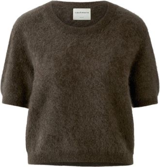 Oui Cashmere Pullover - Dames - Cashmere truien - Groen - XL - Kasjmier - Truien & Vesten
