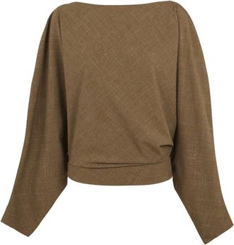 Cortana Donna, Camicette, Marrone, L, new