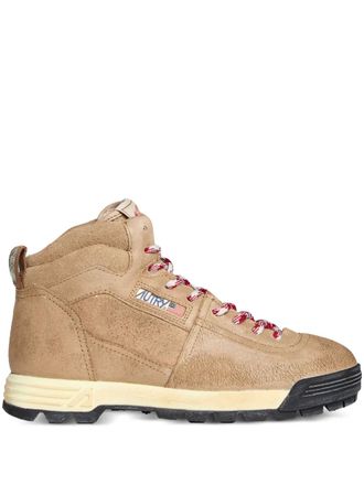 Autry Malga leather boots - Brown