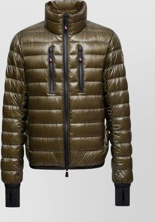 Moncler grenoble puffer jacket high collar