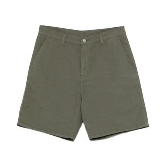 Carhartt Work in Progress Carhartt Wip, Casual Shorts, male, Green, Size: XS Walter Single Knee Short