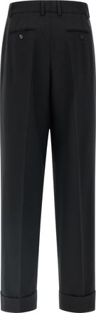 Dolce & Gabbana Virgin Wool Trousers - Black