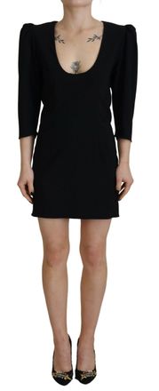 Dsquared2 Dsquared&sup2; Polyester Long Sleeves Bodycon Sheath Womens Dress (Pre-Owned)