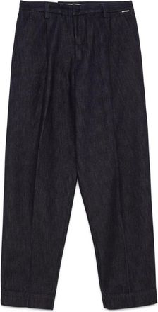 Roy Rogers Blauwe Chino Broek Dameskleding - Dames - Straight fit broeken - Zwart - W28 - Katoen - Broeken
