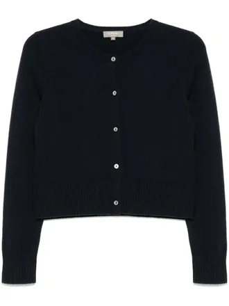 N.Peal chunky knit cardigan - women - Organic Cashmere - M - Blue