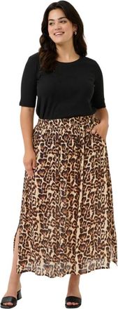 Kaffe Curve Rokken, Dames, Veelkleurig, 6Xl, Maxi Rok