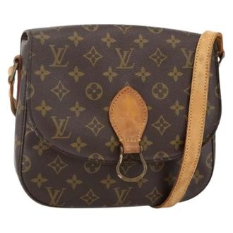 Louis Vuitton Pre-owned Cross Body Bags, female, Brown, Size: ONE SIZE Pre-owned Vintage Monogram Shoulder Bag