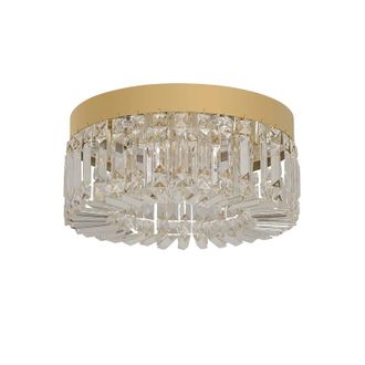 OEM L&aacute;mpara De Techo, Bombillas Led, Dise&ntilde;o Moderno, 40 Cm De Di&aacute;metro, Color Dorado, Regulable