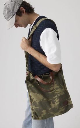 Levi's Borsa tote Levis Heritage - Uomo - One Size - Verde / Phalarope Camo