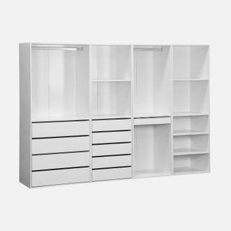 Sweeek Sweeek - Kit Armadio Modulare Con 4 Unit&agrave;