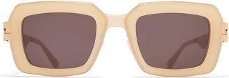 Mykita Una 916 Mens Sunglasses Gold Size 50